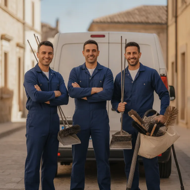 Deshollinador equipo en Ciutat Vella